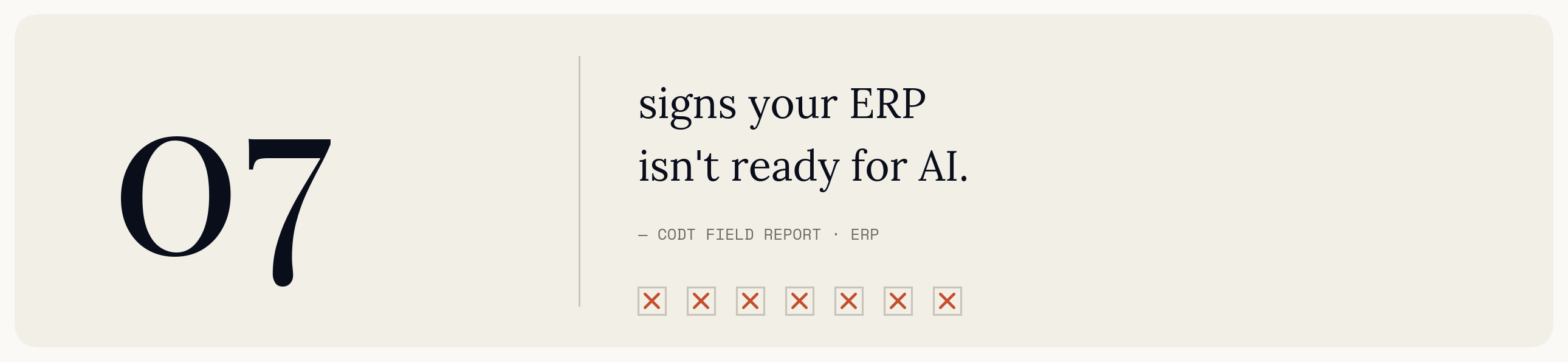 Is Your ERP Ready for AI? 7 Signs It Isn't