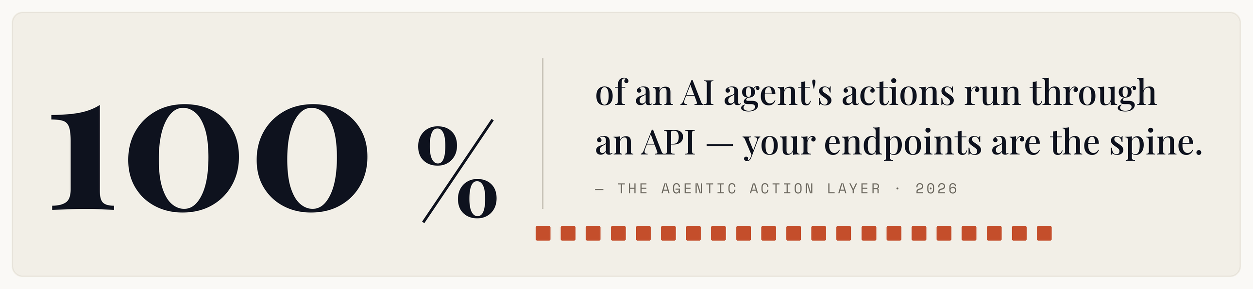 APIs Are the New Execution Layer: Why AI Agents Live by Your Endpoints
